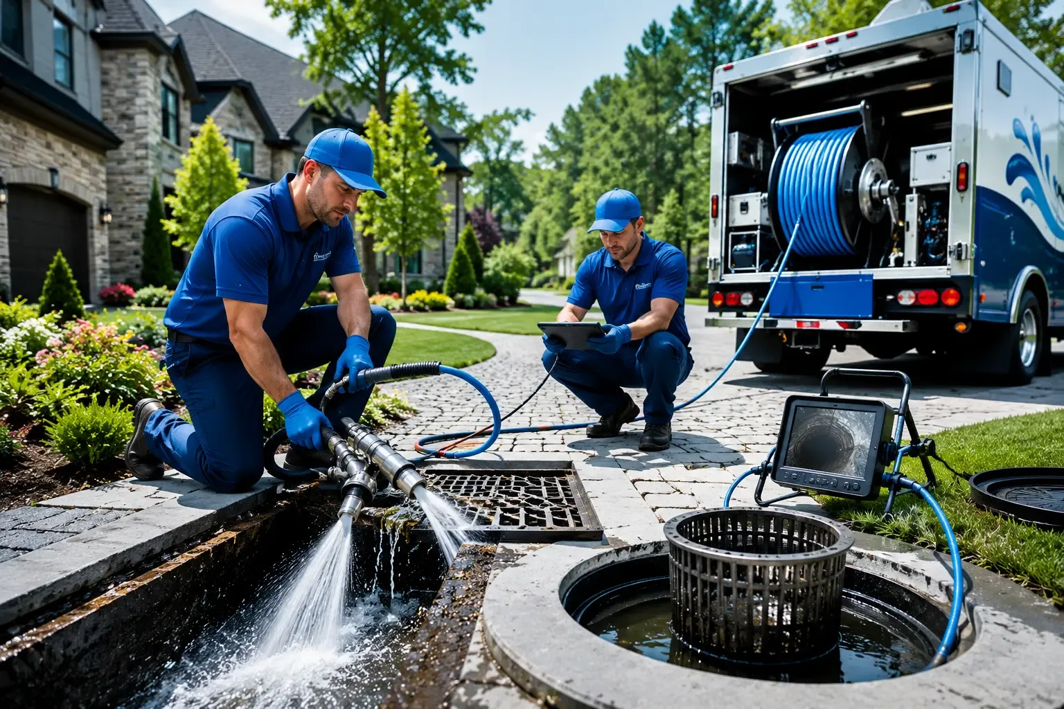 Local outdoor drain cleaning professionals in March Air Reserve Base, CA